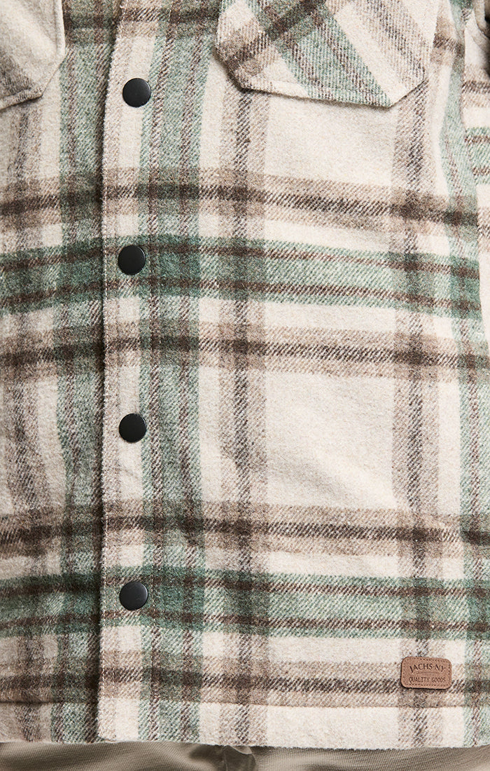 Sherpa Lined Wool Blend Jacket