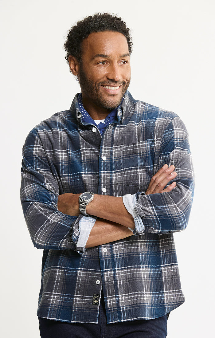 Corduroy Button-Down Shirt