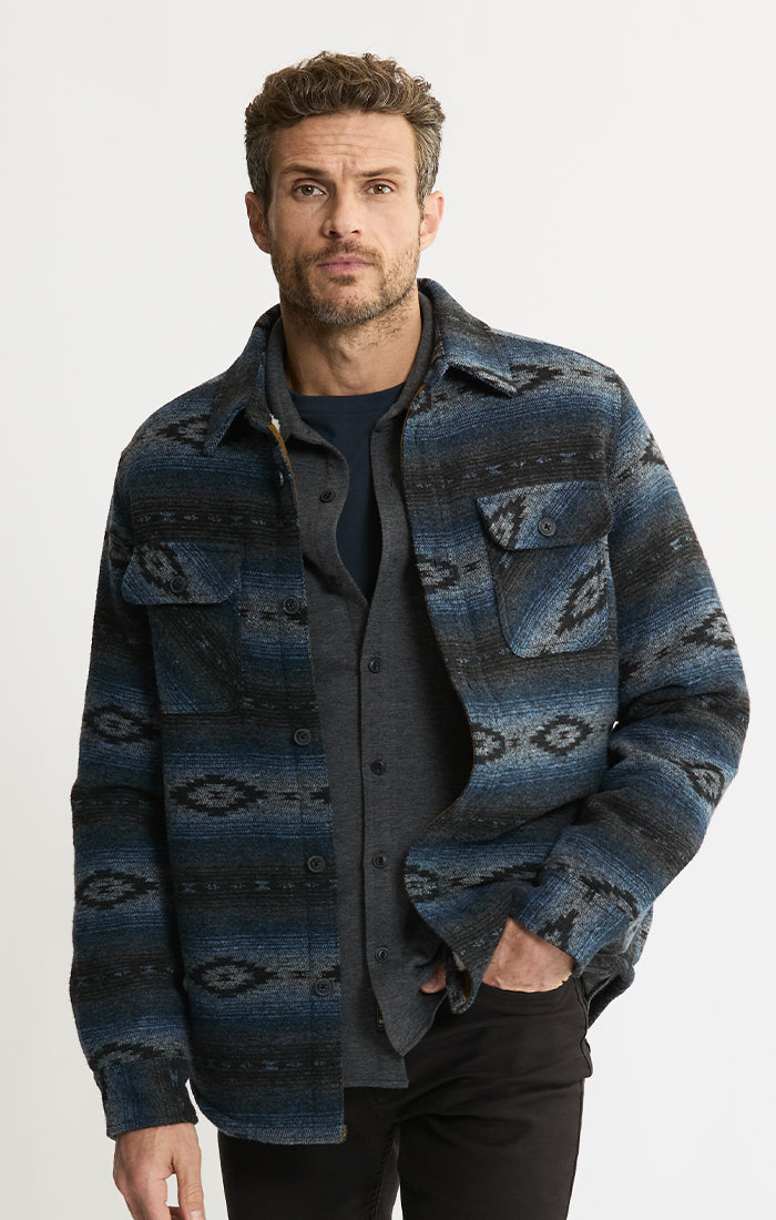 Sherpa Lined Wool Jacket