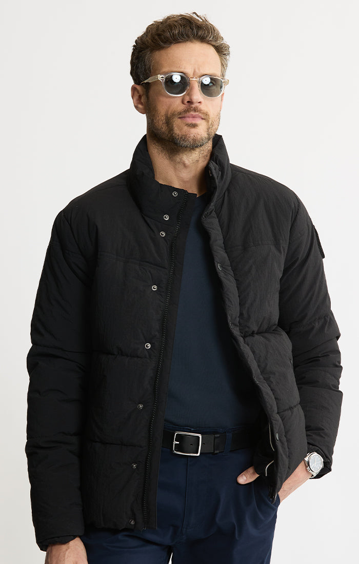 Black Sims Puffer Jacket