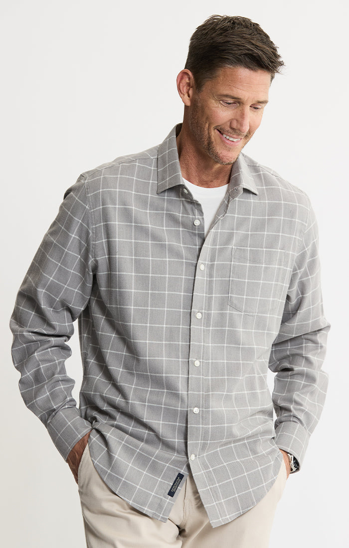 Luxe Soft Stretch Flannel Shirt