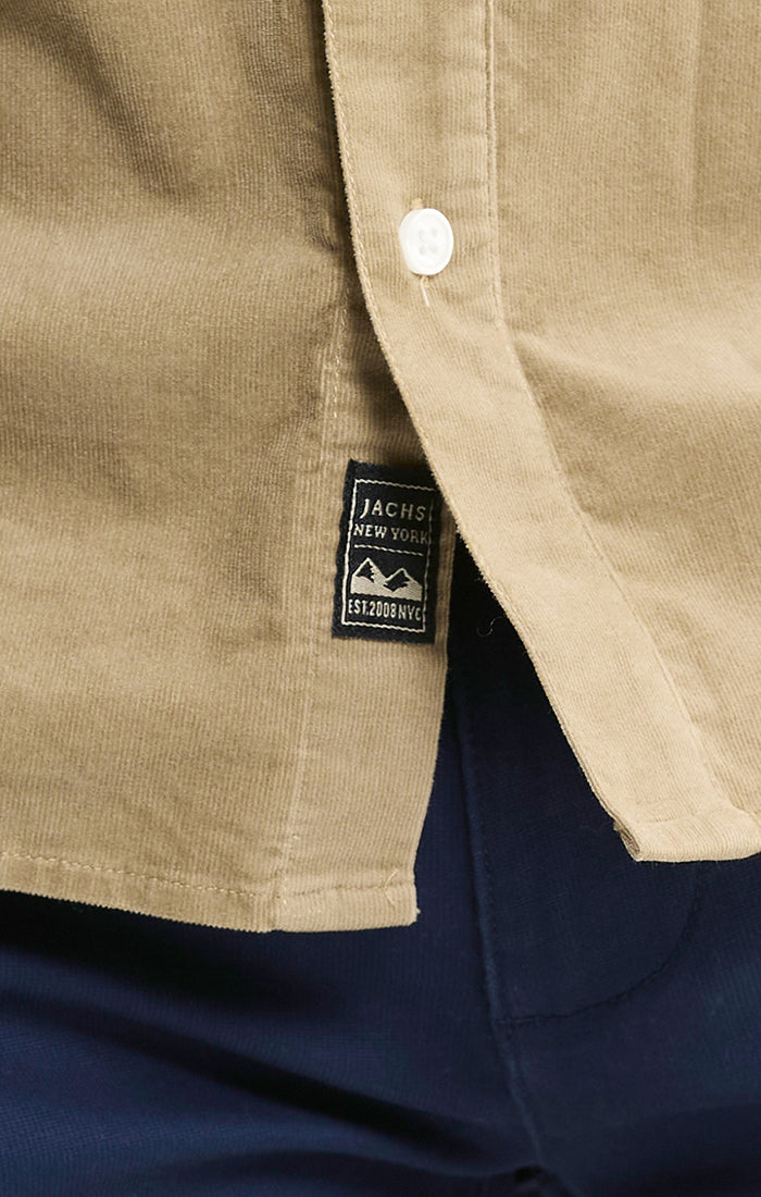 Corduroy Button-Down Shirt