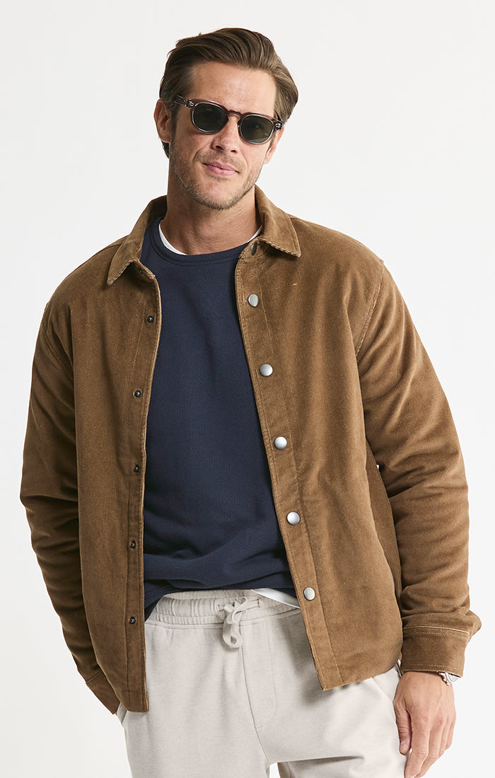Sherpa Lined Corduroy Jacket