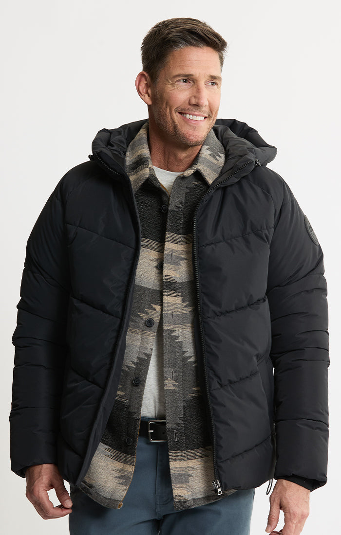 Quilted Hooded Puffer Jacket