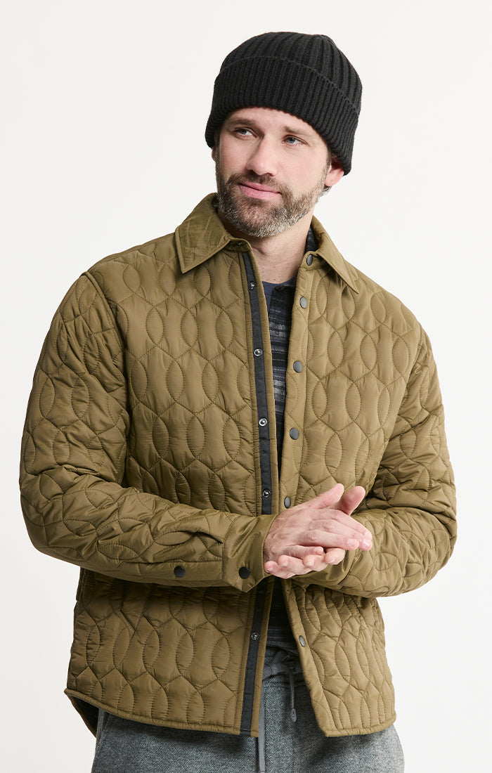 Double Sided Quilted Puffer Jacket
