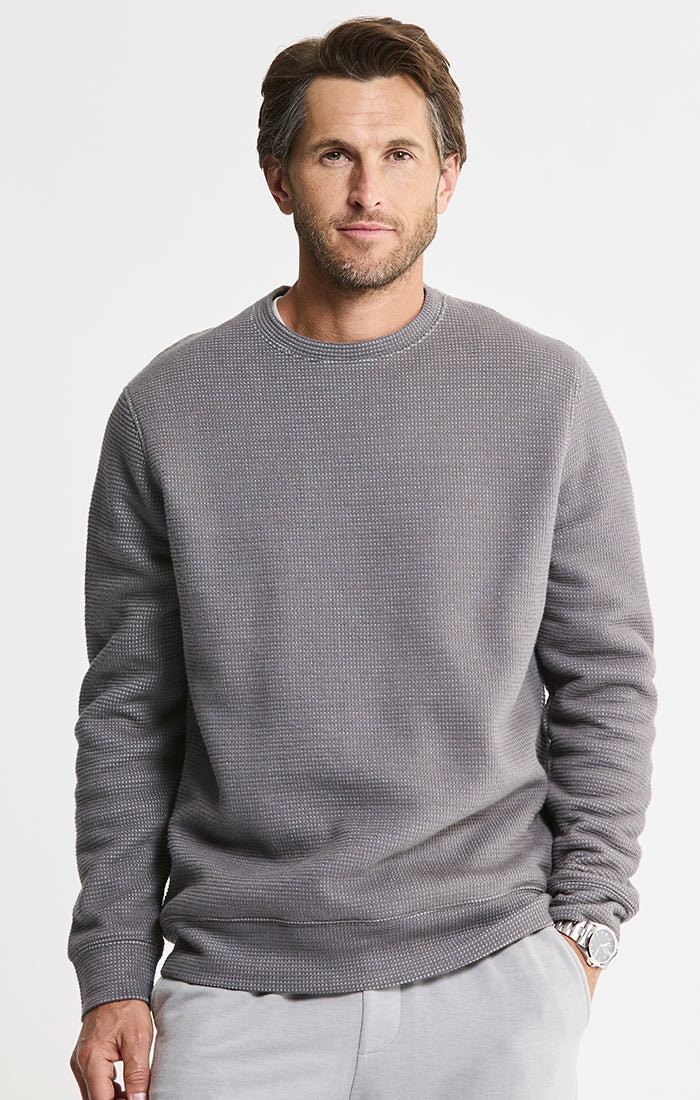Sherpa Lined Crewneck Sweatshirt