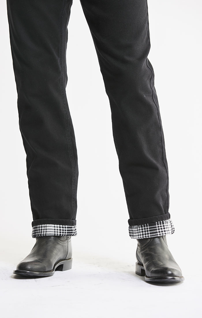 Flannel Lined Bull Denim 5-Pocket Pants