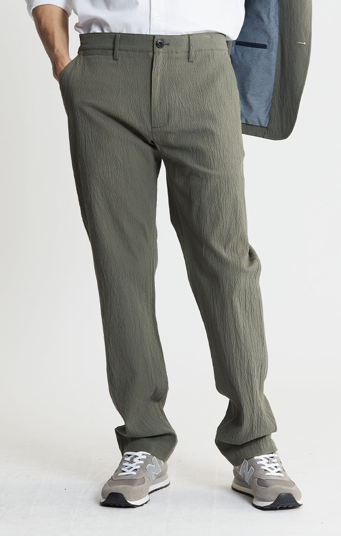 Seersucker Chino Pants
