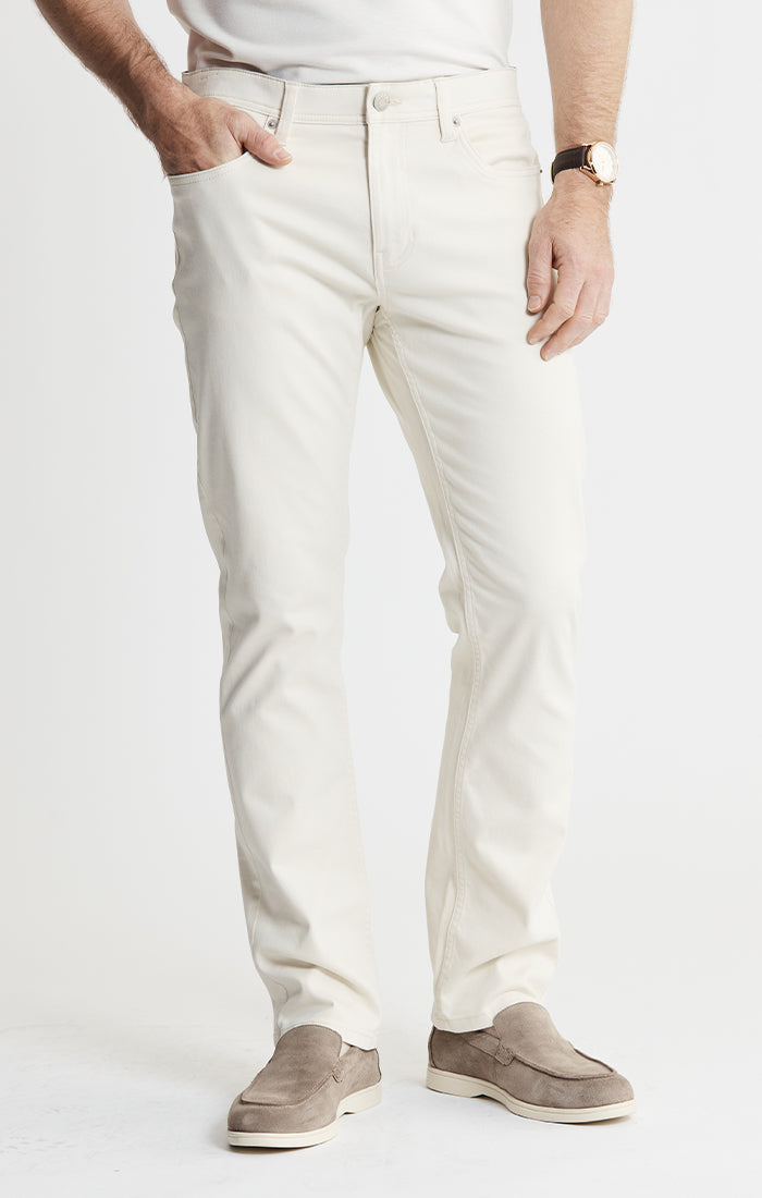 Stretch Cotton 5-Pocket Pants