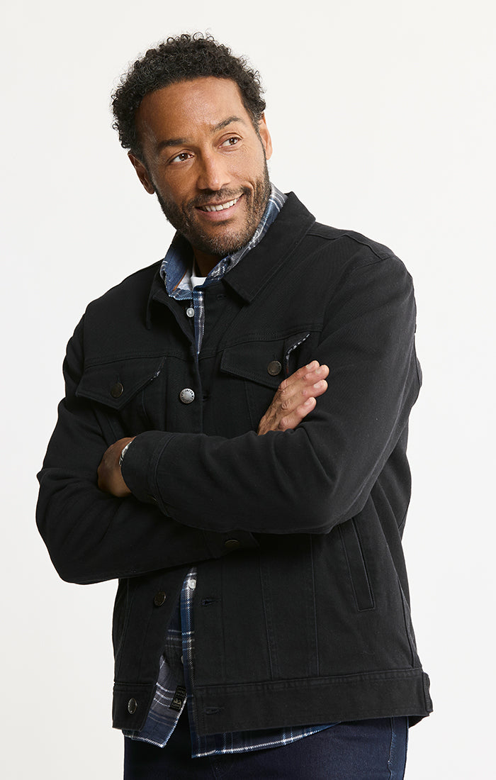 Lined Bull Denim Trucker Jacket