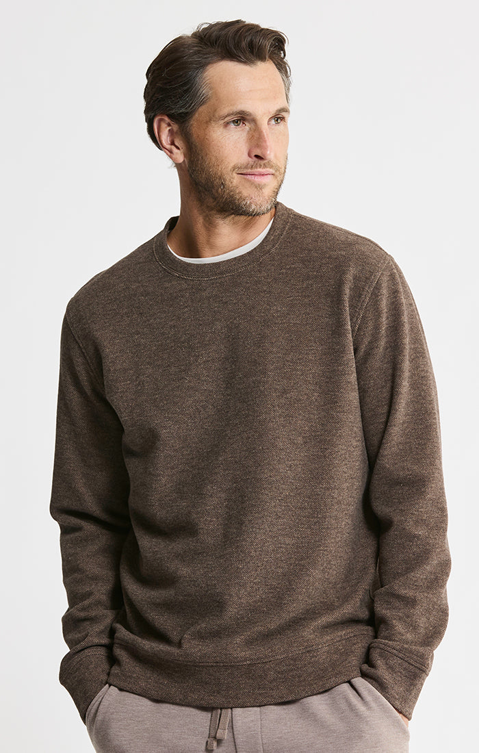 Wool Blend Crewneck Sweater