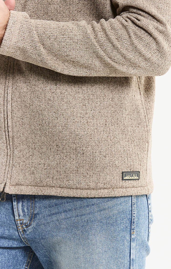 Stretch Sweater Fleece Full Zip