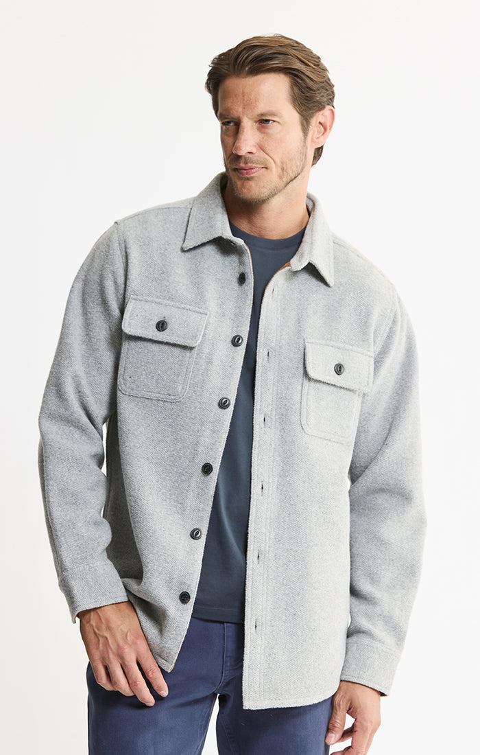 Wool Blend Overshirt