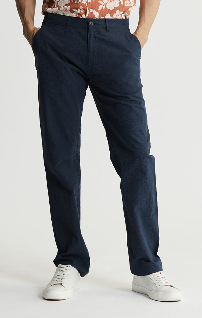 Seersucker Chino Pants