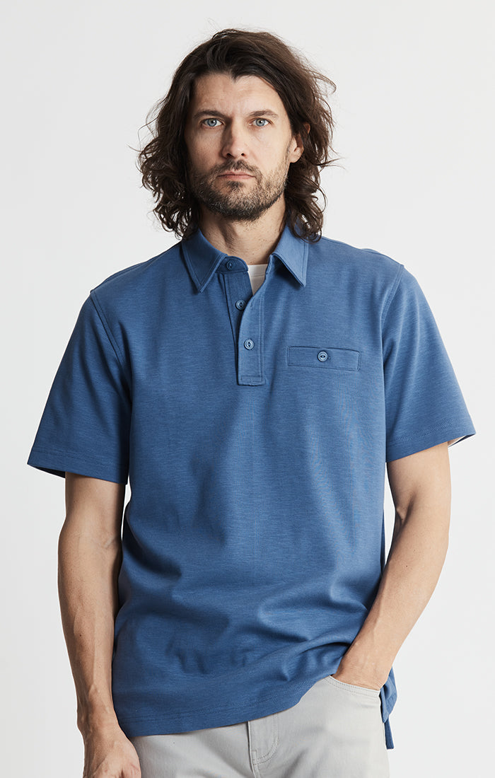 Reverse Slub Polo