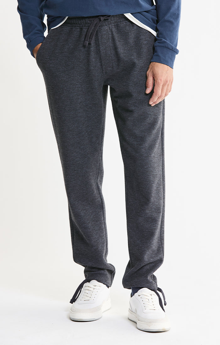 Wool Blend Knit Jogger Pants