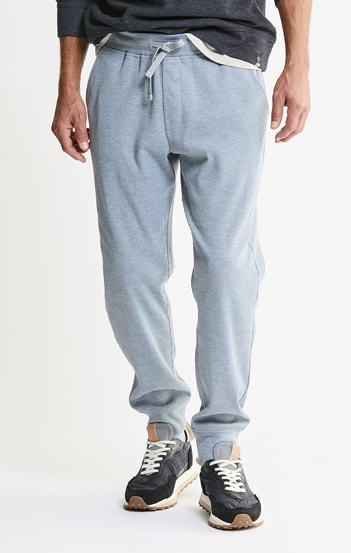 Brushed Waffle Jogger Pants