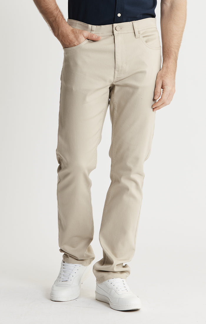 Stretch Lyocell Twill 5-Pocket Pants