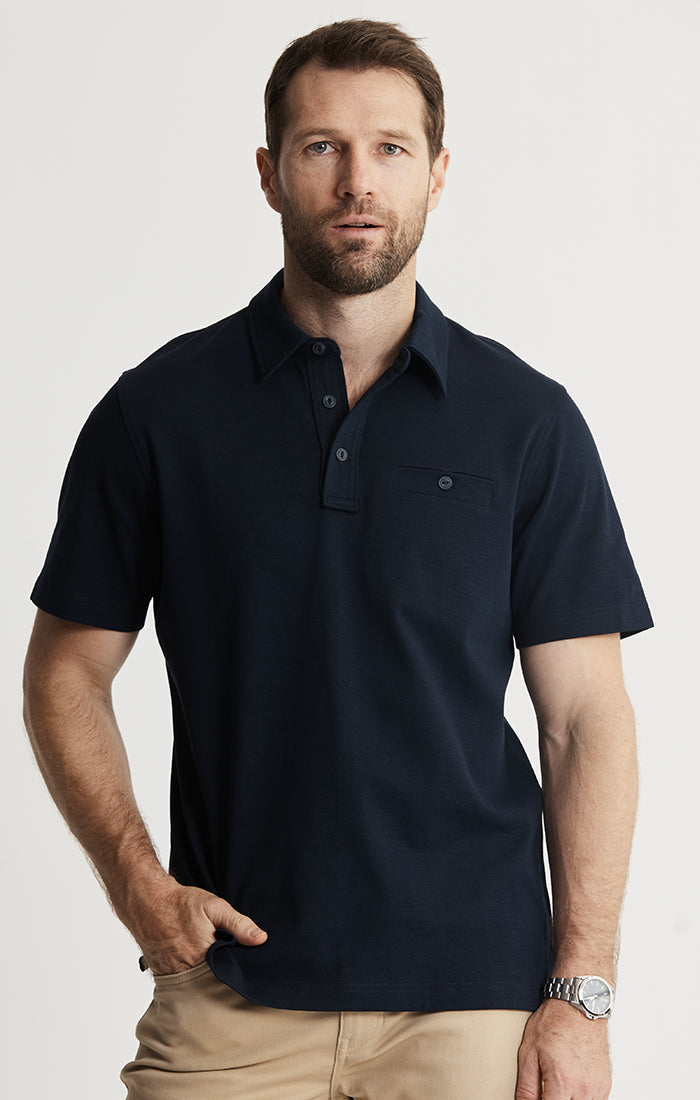 Reverse Slub Polo
