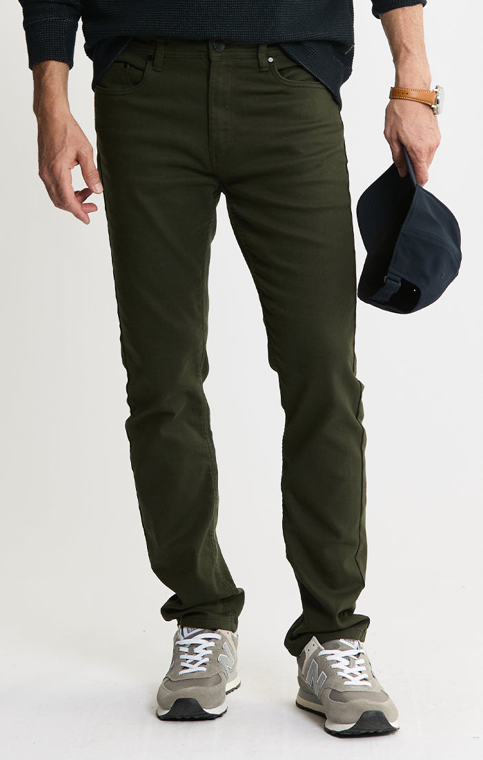 Straight Fit Stretch Traveler 5-Pocket Pants