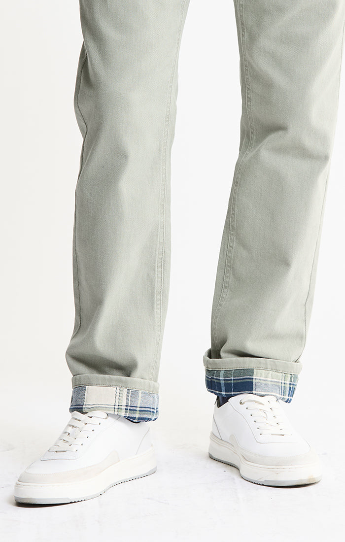 Flannel Lined Bull Denim 5-Pocket Pants