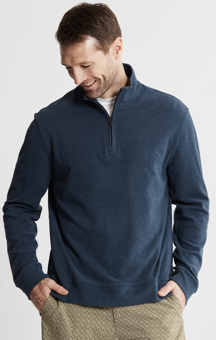 Dongan Ultra Soft Quarter Zip Pullover