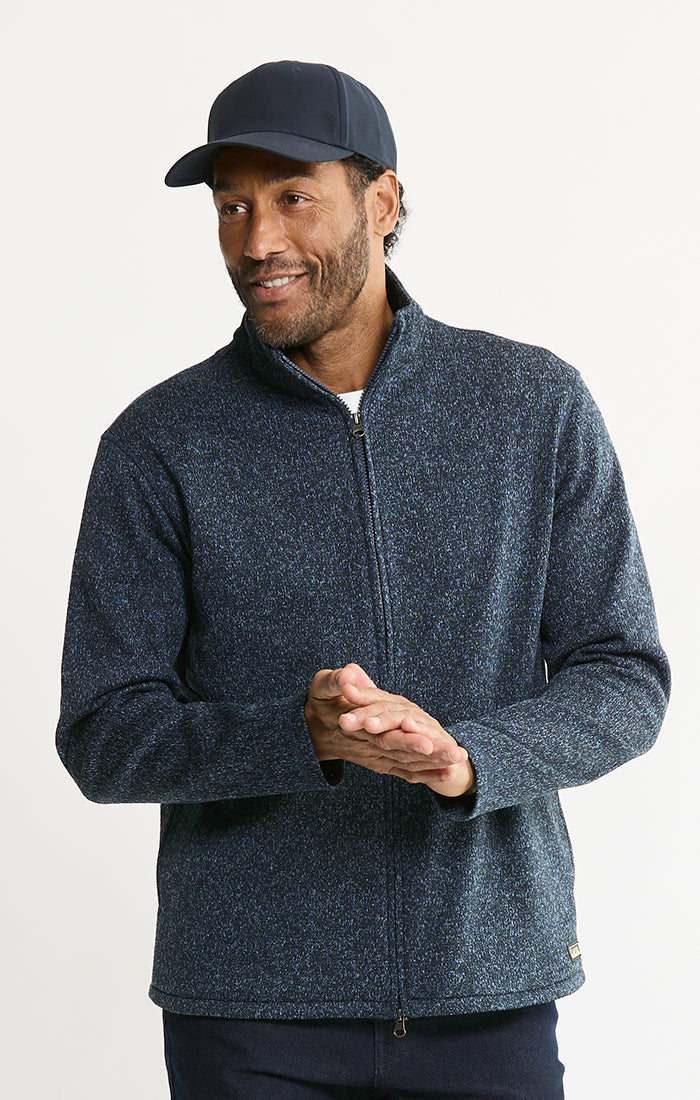 Stretch Sweater Fleece Full Zip