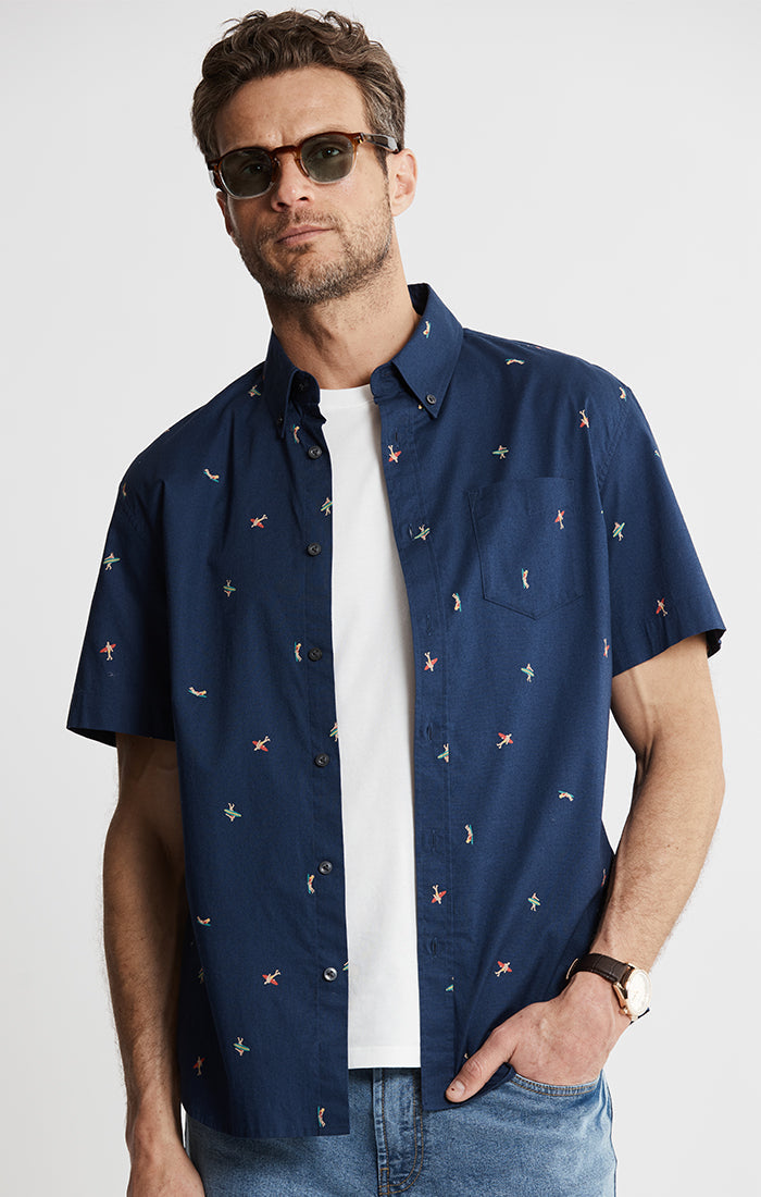 Bay Oxford Short Sleeve Shirt