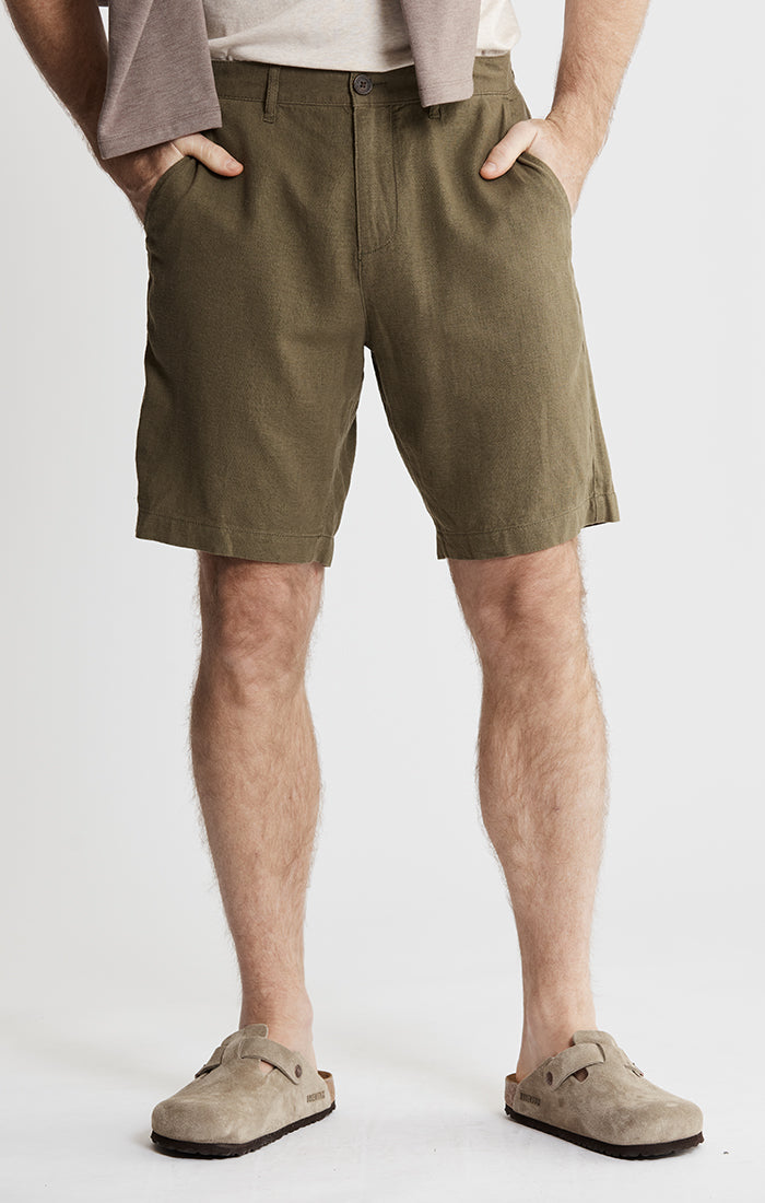 Linen Blend Shorts