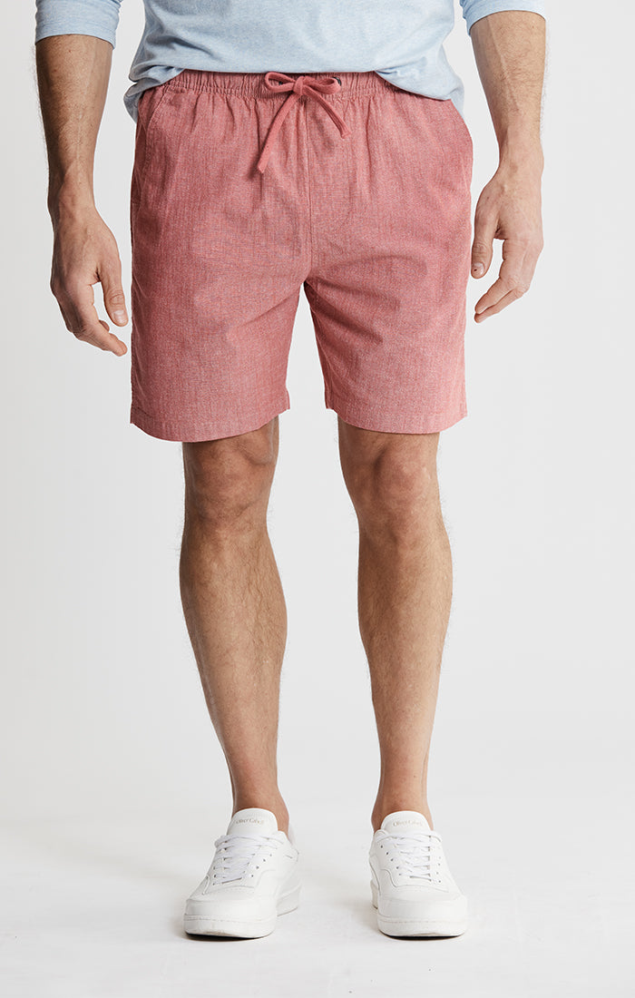 Chambray Pull On Shorts