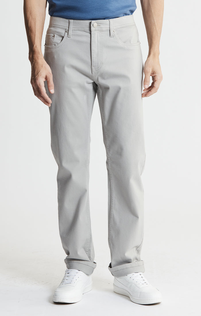 Stretch Cotton 5-Pocket Pants