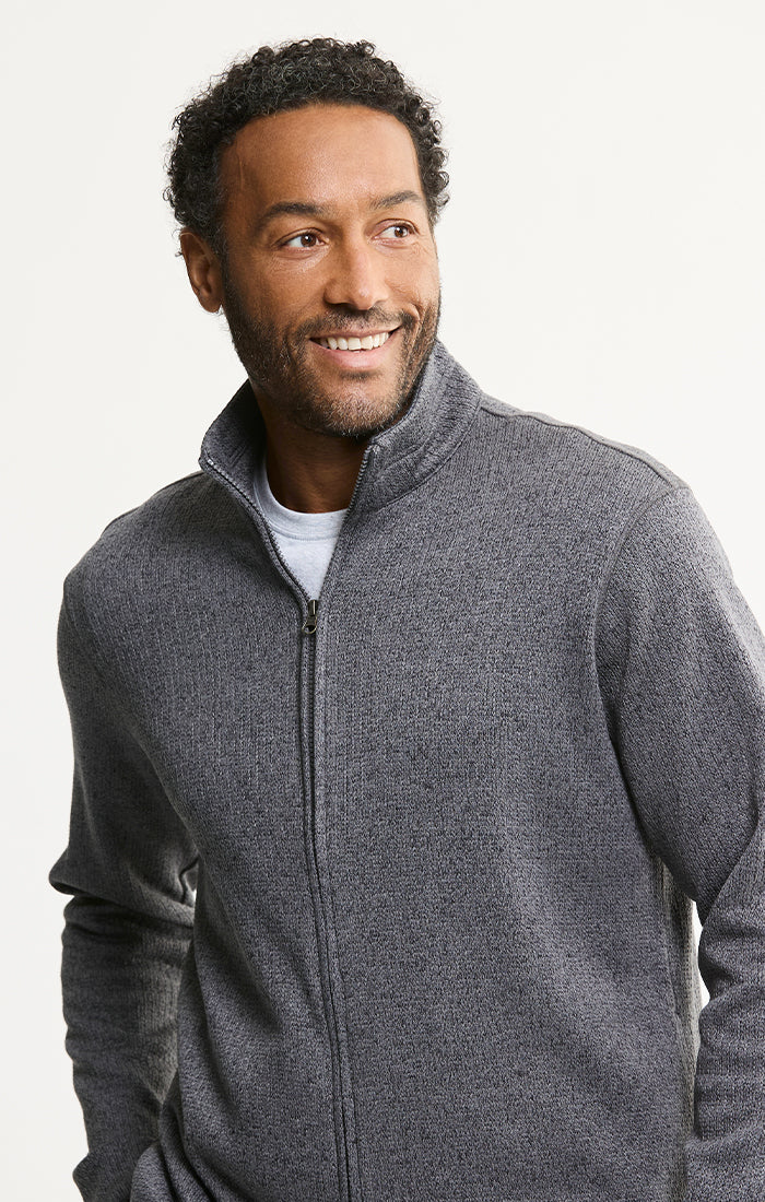 Stretch Sweater Fleece Full Zip
