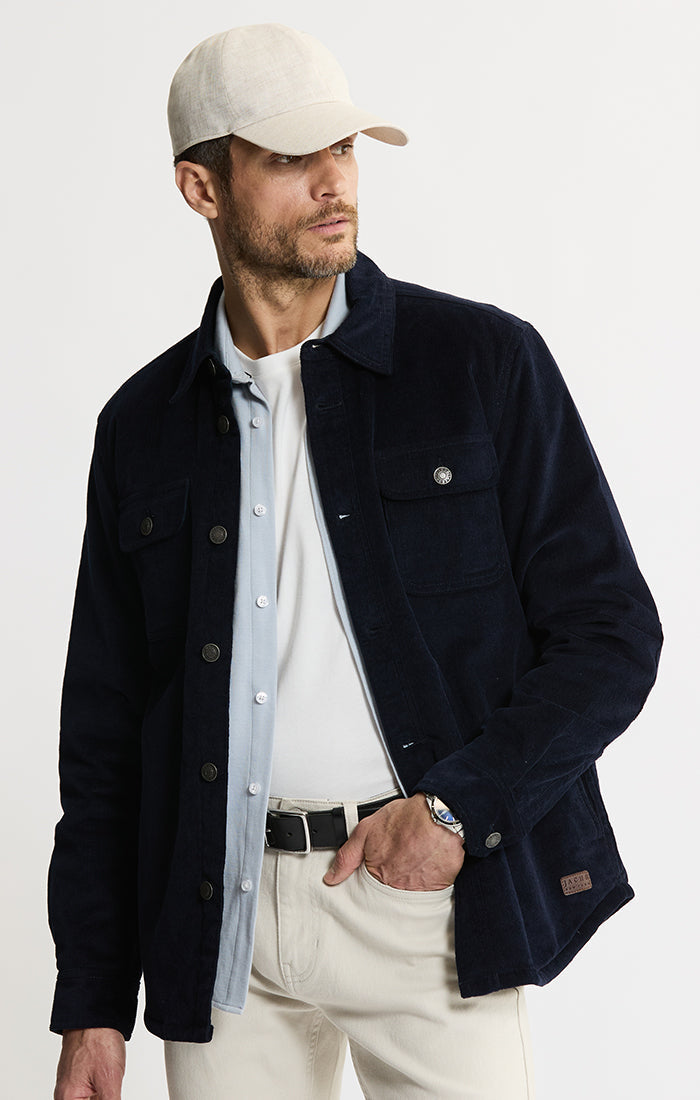 Concord Sherpa Lined Corduroy Shirt Jacket
