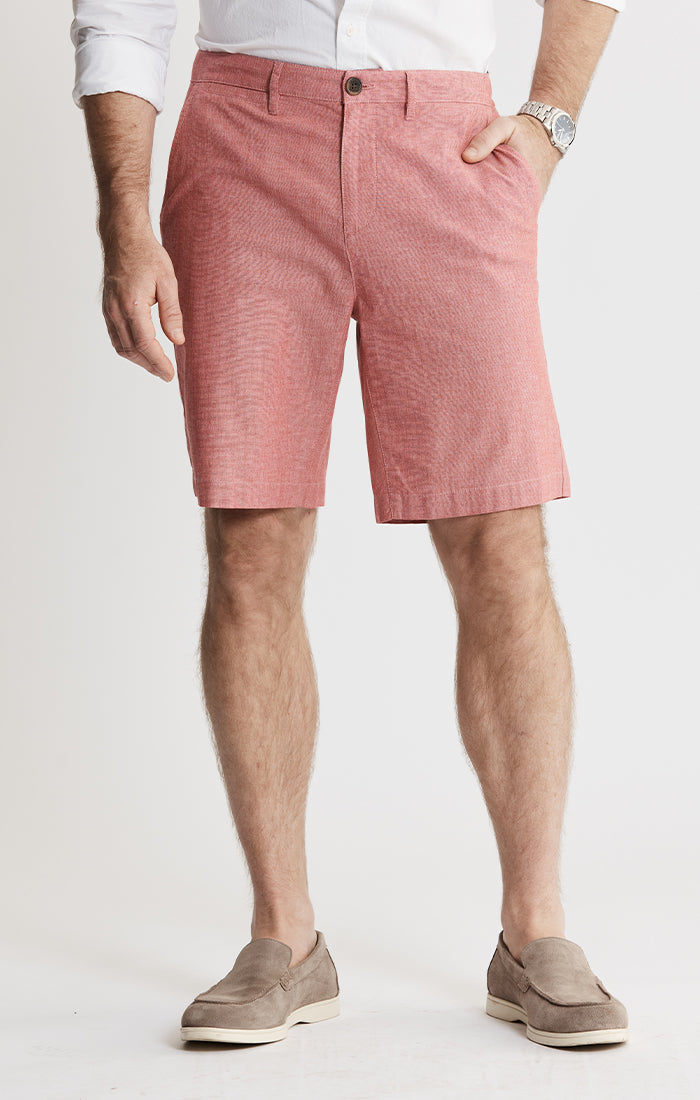 Stretch Chambray Shorts