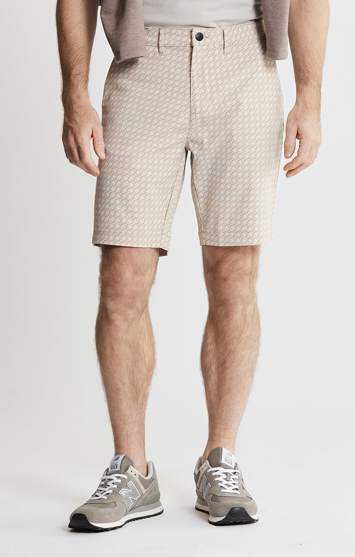 Printed Performance Tech Shorts