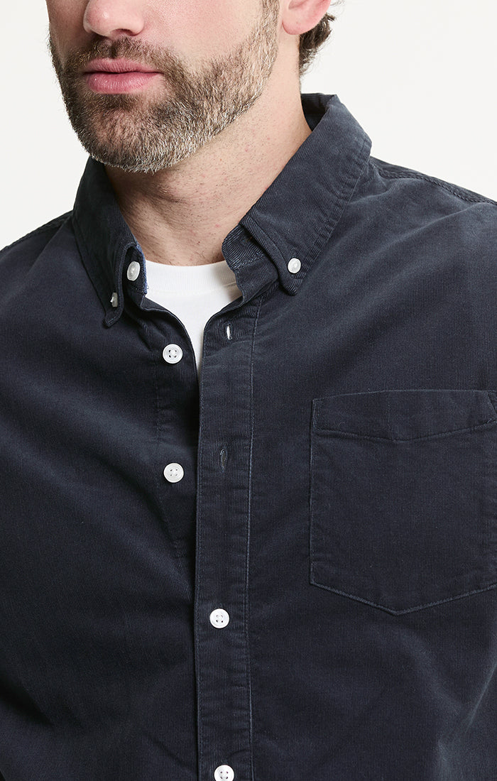 Corduroy Button-Down Shirt