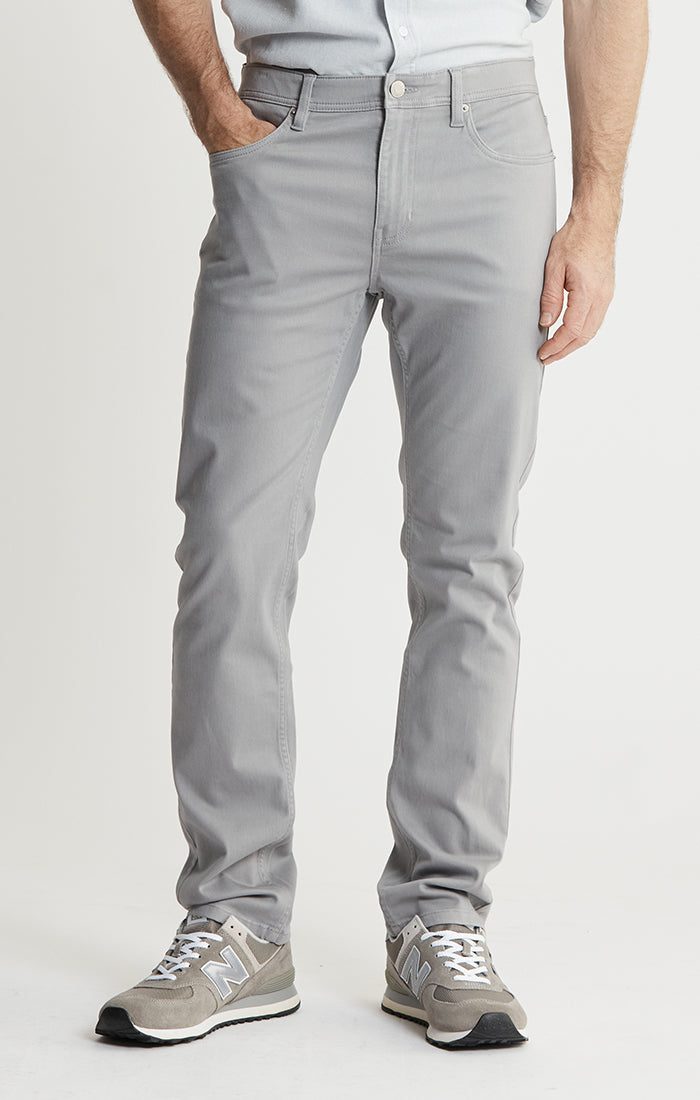 Stretch Cotton 5-Pocket Pants