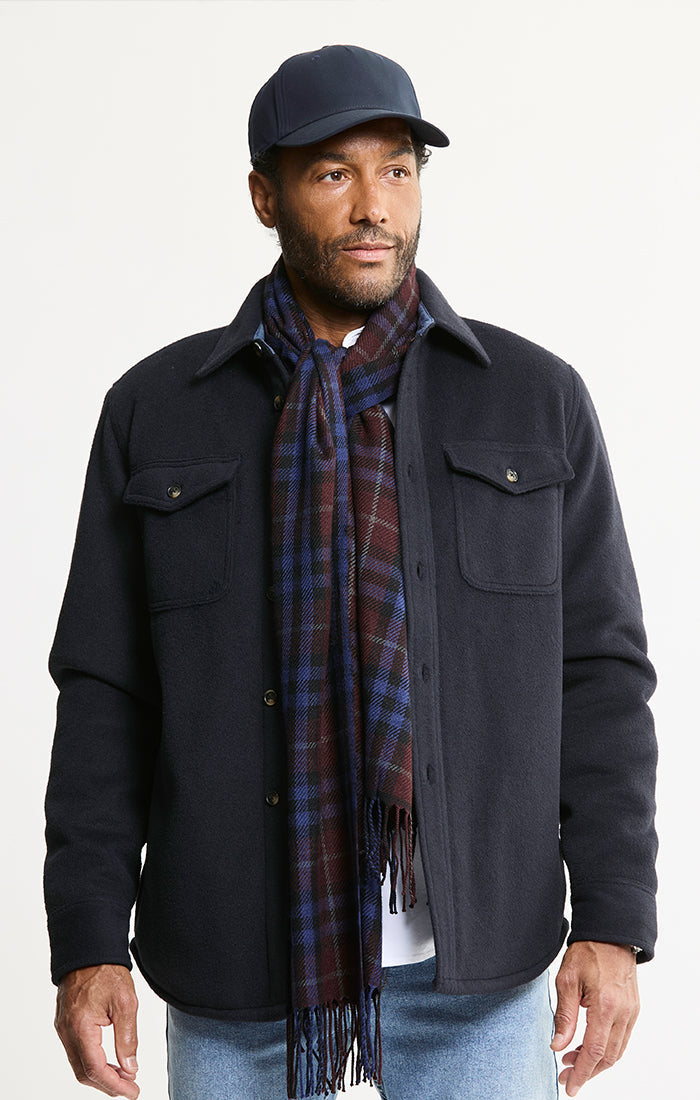 Luxe Soft-Blend Quilt Lined Overshirt