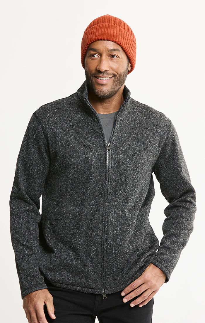 Stretch Sweater Fleece Full Zip