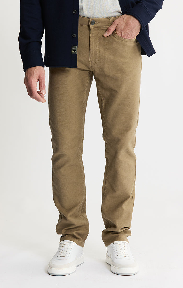 Loopback Twill 5-Pocket Pants