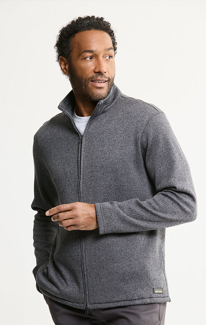 Stretch Sweater Fleece Full Zip