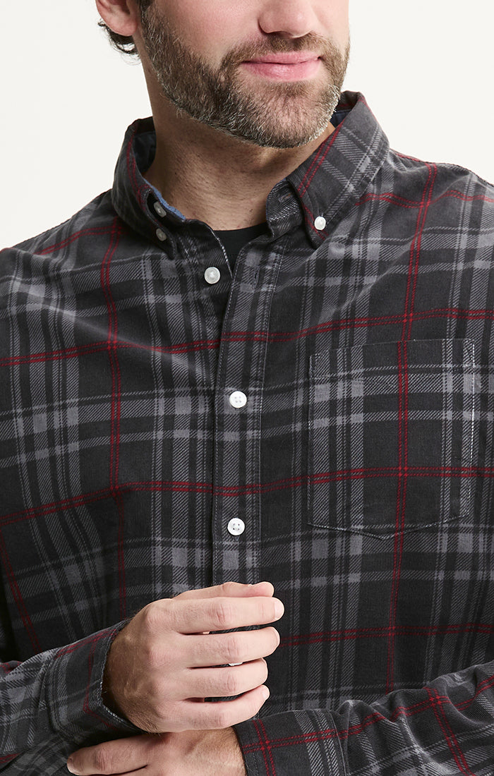 Corduroy Button-Down Shirt
