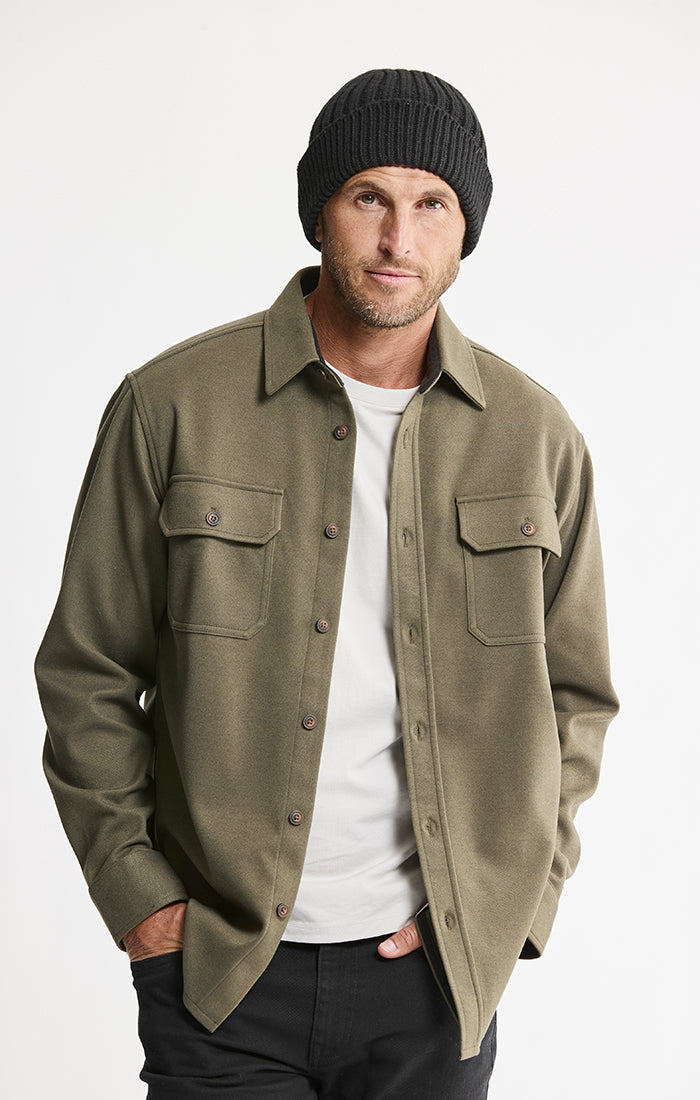 Brushed Twill Overshirt
