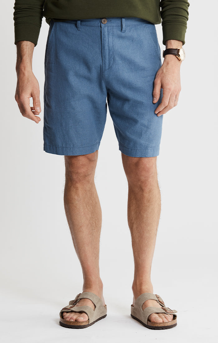 Linen Blend Bleecker Shorts