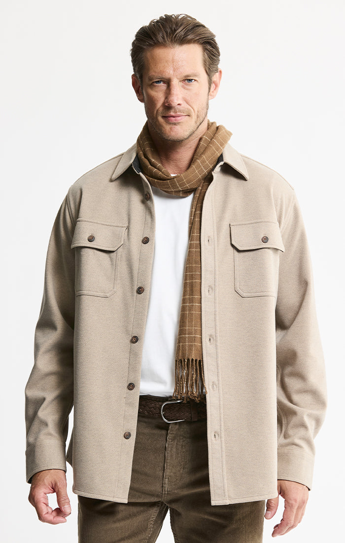 Brushed Twill Overshirt