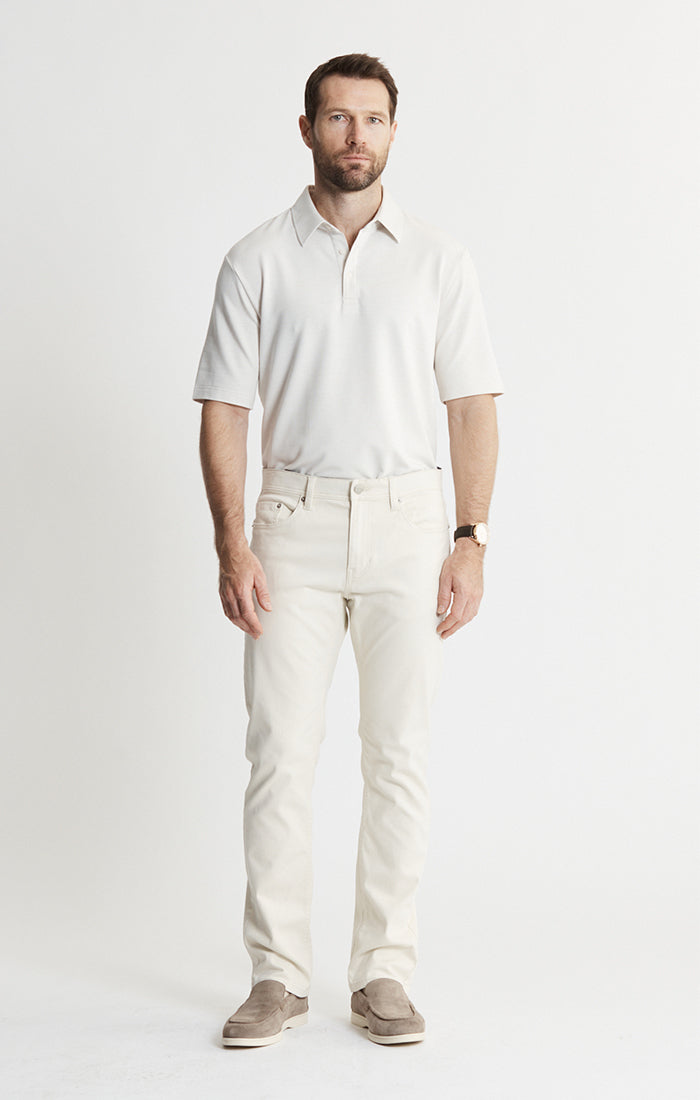 Stretch Cotton 5-Pocket Pants