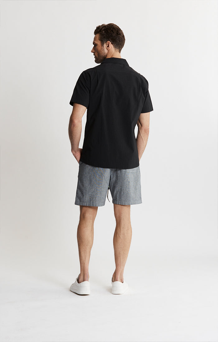 Paper Touch Short Sleeve Camp Shirt