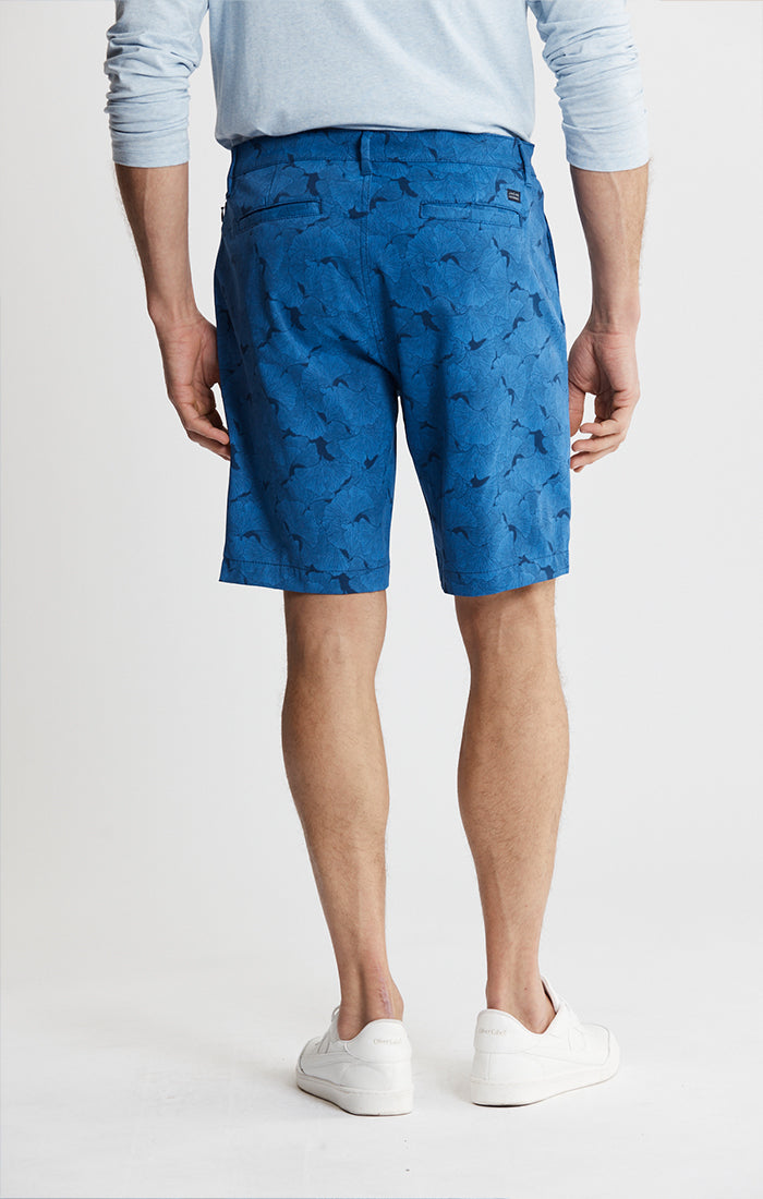 Printed Performance Tech Shorts