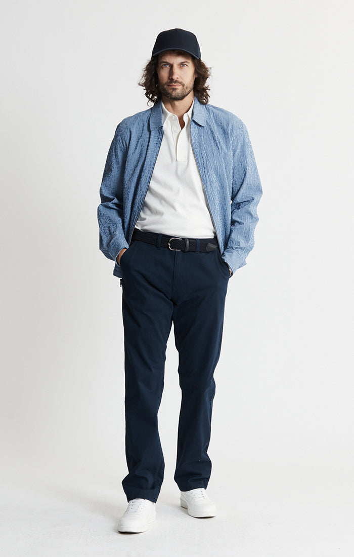 Charles Seersucker Full Zip Jacket