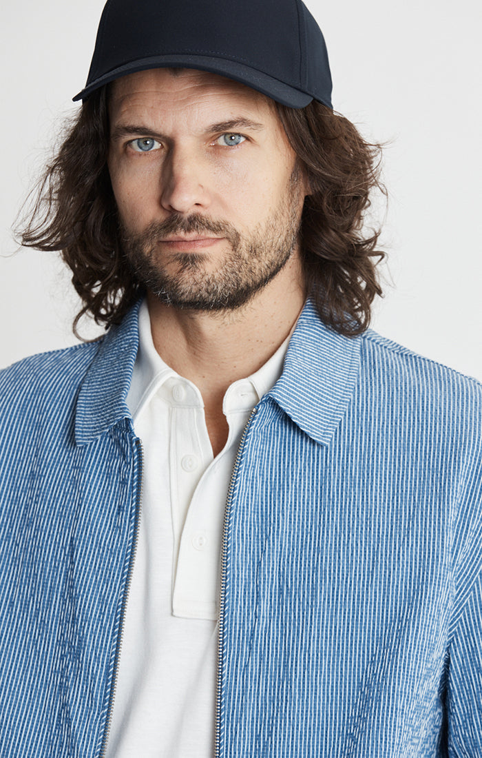 Charles Seersucker Full Zip Jacket